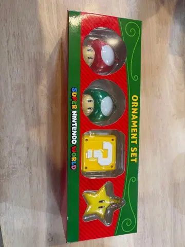 슈퍼 닌텐도 월드 오너먼트 세트