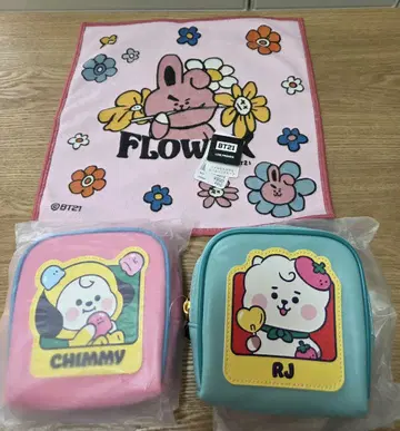 블루밍 나카니시 라인프렌즈 타월 파우치