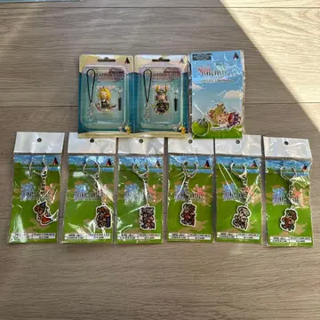 파이널 판타지 키링 스트랩 묶음 판매 9개 세트