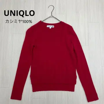 유니클로 캐시미어 크루넥 니트 스웨터 S