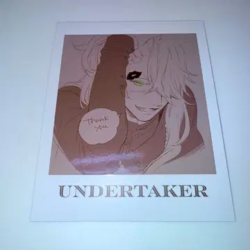블랙 시커 트레이딩 사진풍 카드 언더테이커 장의사 2