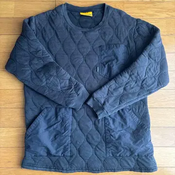 GRIP SWANY 퀼팅 맨투맨 L 사이즈 블랙