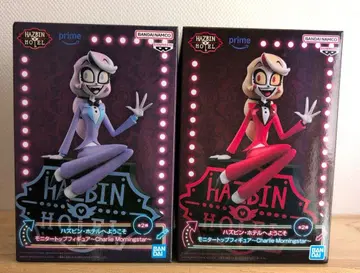 해즈빈 호텔에 오신 것을 환영합니다 찰리 피규어 2점