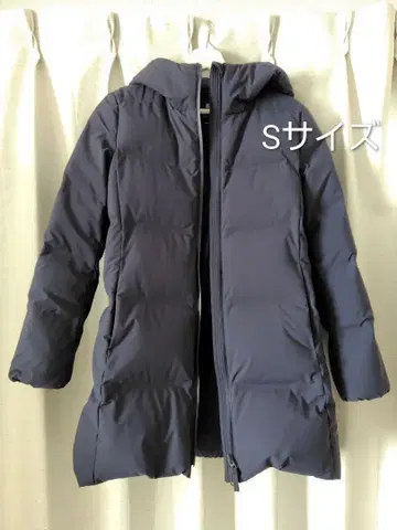 유니클로/심리스 다운 숏코트/네이비