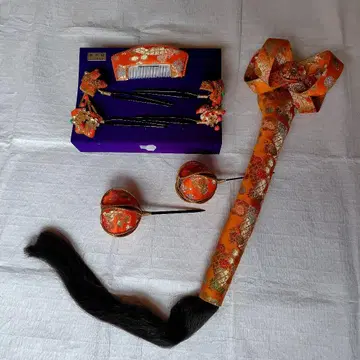 신부 머리 장식