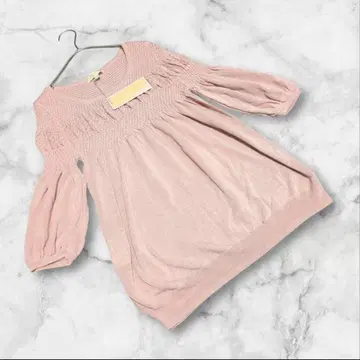 택 포함 [마이클코어스] (4) 니트 상의 셔링