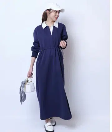 카라 달린 종이상자 원피스 Arpege story 아푸와이저 리셰