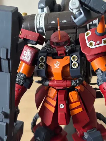 [건담 프라모델 완성품] MG 사이코 자쿠 Ver.Ka 썬더볼트판