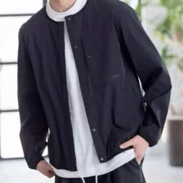 새상품*코엔 coen SIERRATEX 노카라 블루종 자켓