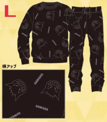 포켓몬 겐가 룸웨어 트레이닝복 롱 바지 보아 상하의 L