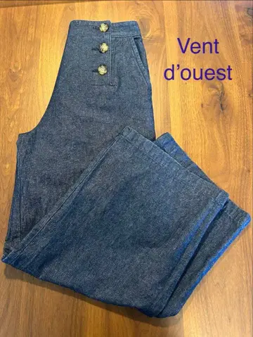 Vent douest 마린 팬츠 큰 키 풀렝스 기장 40