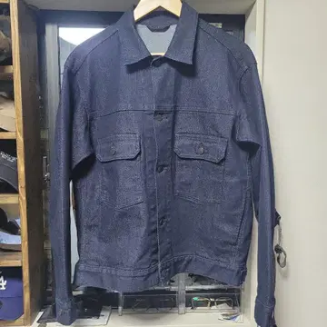 유니클로 세컨드 타입 자켓 다크 네이비