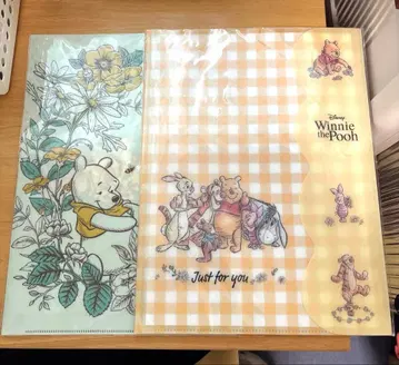 미개봉 새상품 푸우 클리어 파일