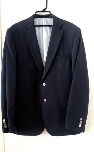 [ 톨 사이즈 ] KEN HOUSE 네이비 테일러드 자켓 투버튼