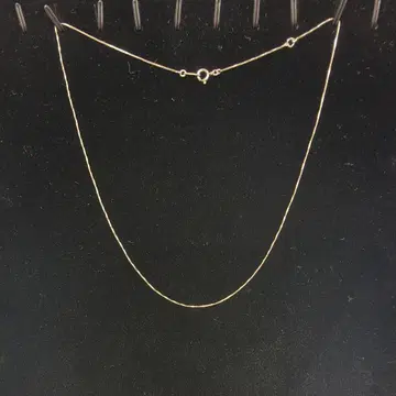 K14WG (각인 있음) 체인 목걸이 랍스터 클래스프