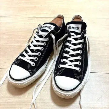 컨버스 블랙 로우컷 스니커즈 MADE IN JAPAN