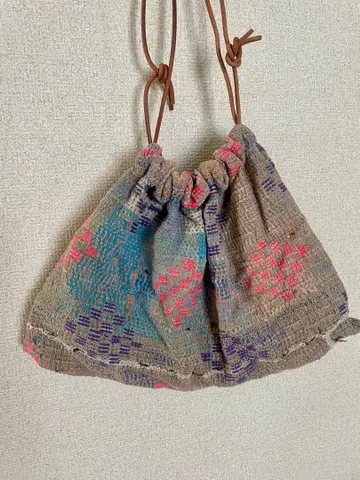 래리 퀼트 복조리 백