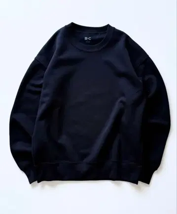 [ 미사용 새상품 ] UNIQLO C 오버 사이즈 스웨트 셔츠 블랙 M