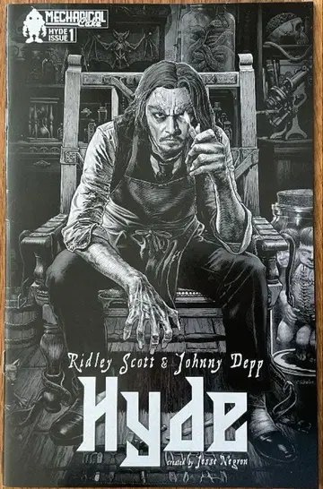 하이드 조니 뎁 / 리들리 스콧 아메리칸 코믹스 리프