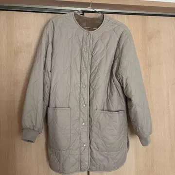 스튜디오 클립 리버서블 퀼트 코트