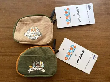 유루캠 SEASON3 x 워크맨 콜라보 코인 케이스 2세트