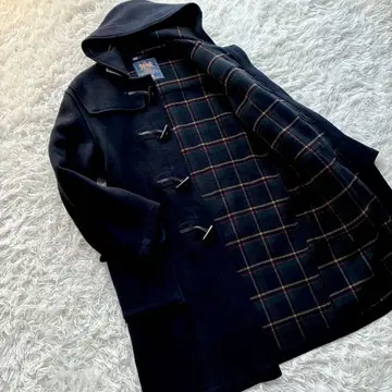 [ 새상품급 ] 글로버올 영국제 더플 코트 킹스턴 체크 L