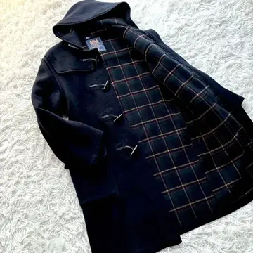 [ 새상품급 ] 글로버올 영국제 더플 코트 킹스턴 체크 L