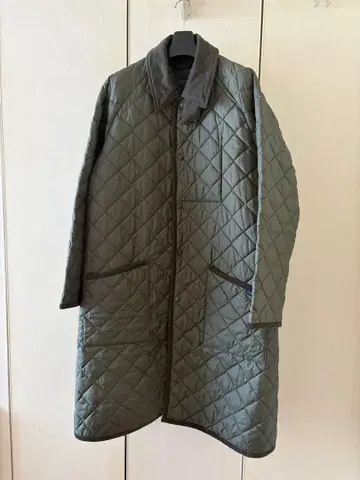 유나이티드 애로우즈 별주 라벤햄 호스 라이딩 코트 38 카키