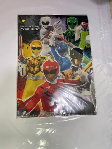 쥬오우거 미니 캐릭터 클리어 파일 세트