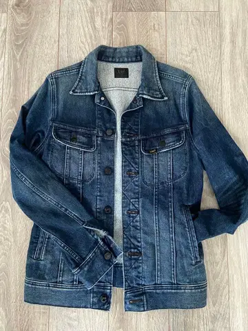 Lee Exclusive 데님 자켓 다크 블루
