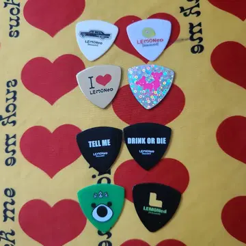 LEMONed 기타 피크 8개 세트