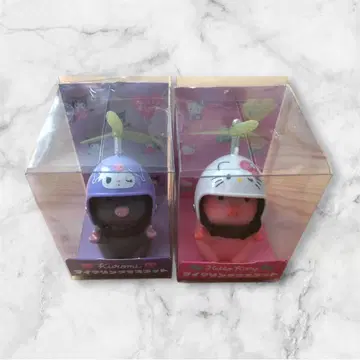 산리오 쿠로미 헬로키티 사이클링 마스코트 돼지 2개 세트