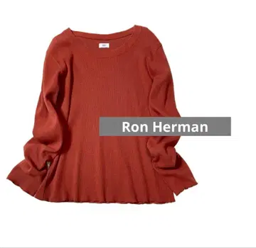 RHC Ron Herman 론 헤르만 티셔츠 론T 코튼 니트