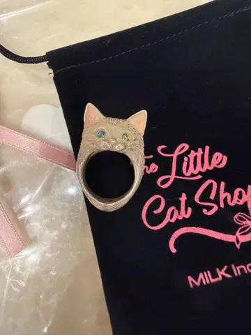 MILK CAT 반지