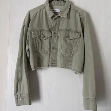 AZUL by MOUSSY 샤벳 컬러 데님 자켓