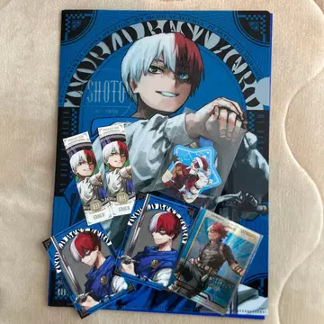 히로아카 토도로키 쇼토 클리어 파일 스티커 원화전 혜택 묶음 판매