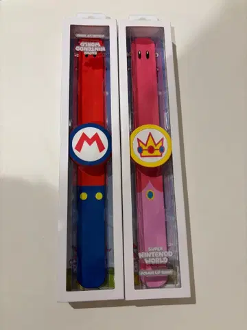 새상품급 usj 파워업 밴드 마리오 피치