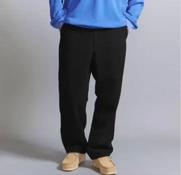 [ BEAUTY&YOUTH ] 에어로 플리스 이지 팬츠 BLACK