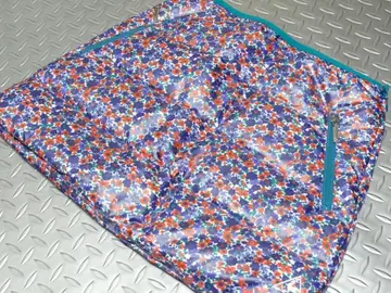 가을/겨울 르꼬끄골프 미니 꽃무늬 다운 스커트 7/네이비 계열