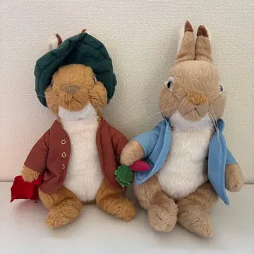 피터 래빗 봉제 인형 2개 세트