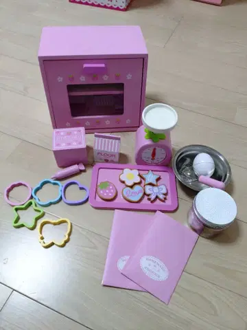 소꿉놀이 핑크 오븐 세트