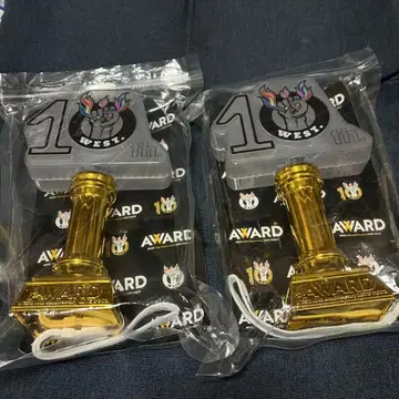 west. award 아워드 응원봉 2개 세트