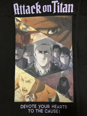 진격의 거인 엘빈 T셔츠 Air Twokyo