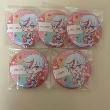 플라메모 플라가리아 메모리즈 하루릿 극락탕 캔뱃지 5개