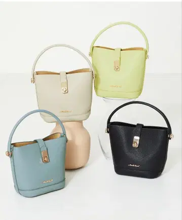 [ MISCH MASCH ] 2WAY 버킷형 미니백