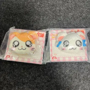 달려라 하니 하무짱즈 봉제 인형 헤어 클립 2세트