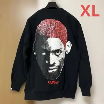 SAPEur 사풀 트레이닝복 맨투맨 로드맨 레오파드 무늬 XL