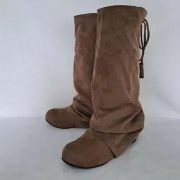 [ 새상품 ] 빈티지 여성용 부츠 24.5 힐 1 N-332