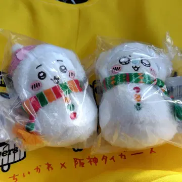 애니마이 복권 치이카와 2025 E상 치이카와 모몽가 마스코트 2점