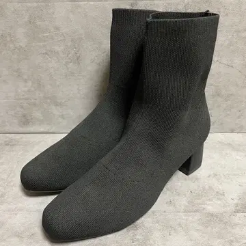 거의 미사용 [ 오파크 클립 ] ( L ) 숏부츠 니트 삭스부츠